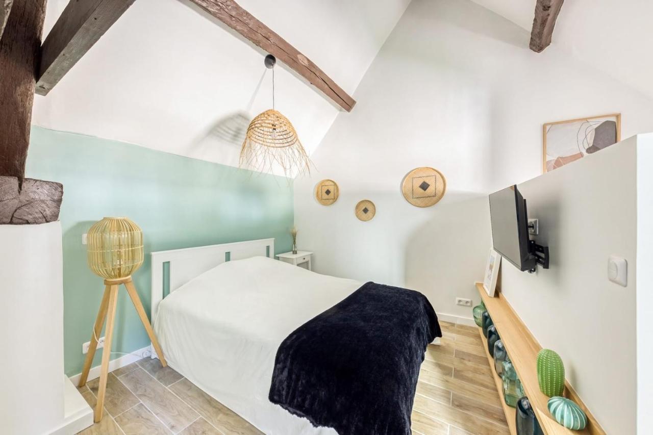 Le Lime Studio Green Apartment การ์ริแยร์-ซูส์-ปัวซี ภายนอก รูปภาพ